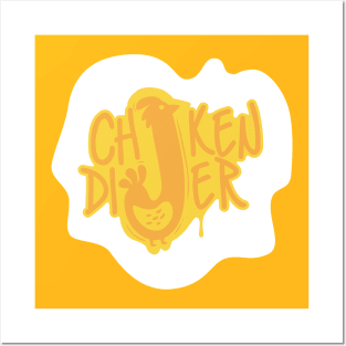 chicken egg Posters and Art